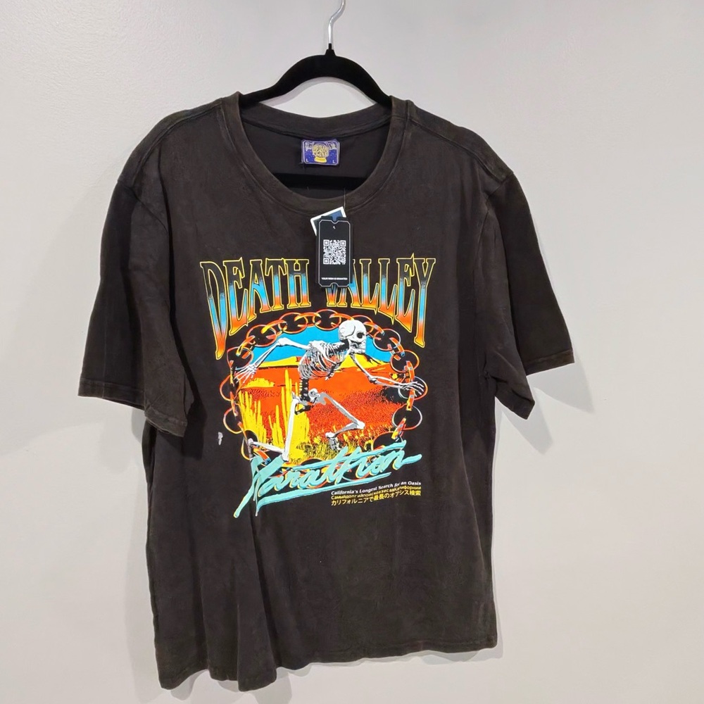 Death Valley Graphic Men's Shirt - Black